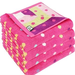 Original Kids Bath Time Towels. Sugar & Spice. Set of 4